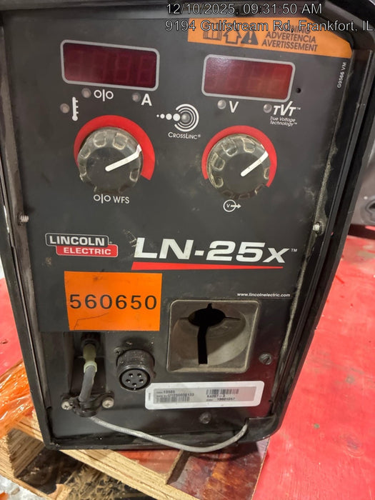2025 LINCOLN ELECTRIC LN-25X w/Flowmeter