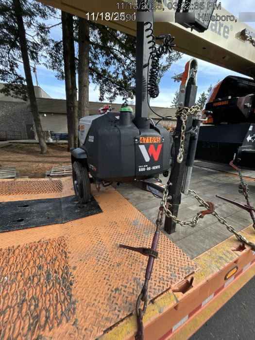 2024 Wacker Neuson LTT4 Diesel, Kohler KDW702, Deep Sea Controller, Auto Start, LED 320W, Bypass Outlet, T3