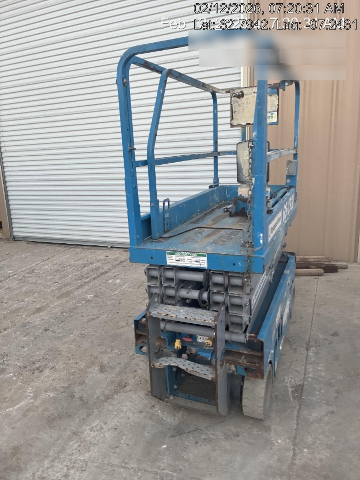 2016 Genie GS-1930 Genie GS1930 Scissor Lift