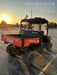 2019 Kubota RTV-XG850WL-H 4wd Utility Cart, Gas, 2 Seat, LED Strobe, Windshield Tempered Glass, Plastic Canopy, Wire Harness Kit, Backup Alarm