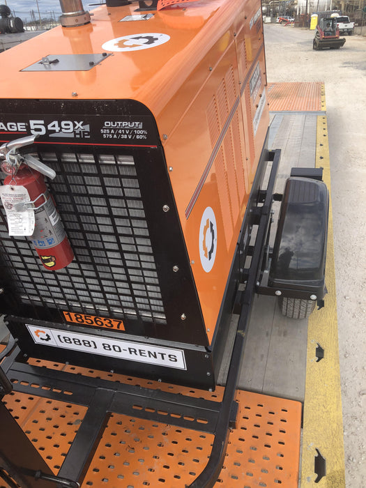 2021 Lincoln Electric Vantage 549X Ready Pak 3, ORANGE (includes trailer, cable rack, fender light kit)