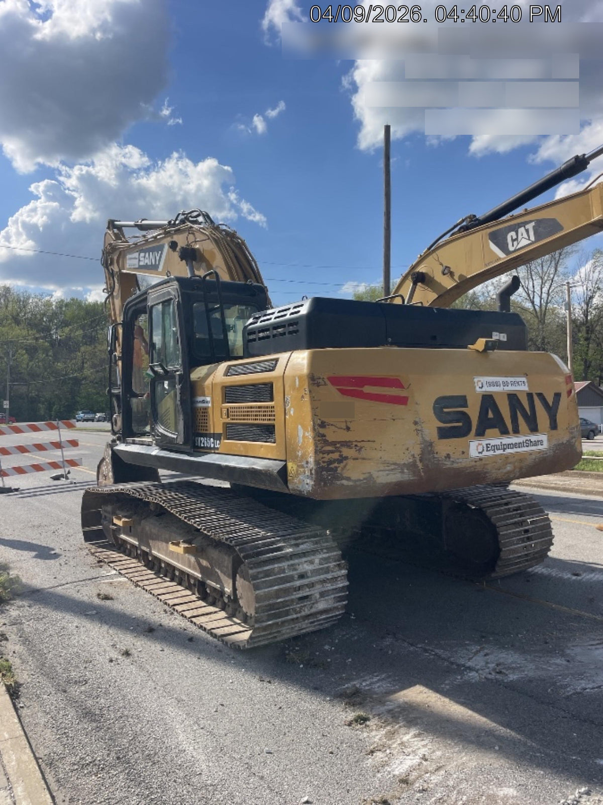 Sany SY265C Sany SY265 Tier 4 - Cab, Hydraulic  QC, 24" HD Bucket - Tooth, 36" HD Bucket - Tooth, 48" HD Bucket - Tooth, Hydraulic Thumb