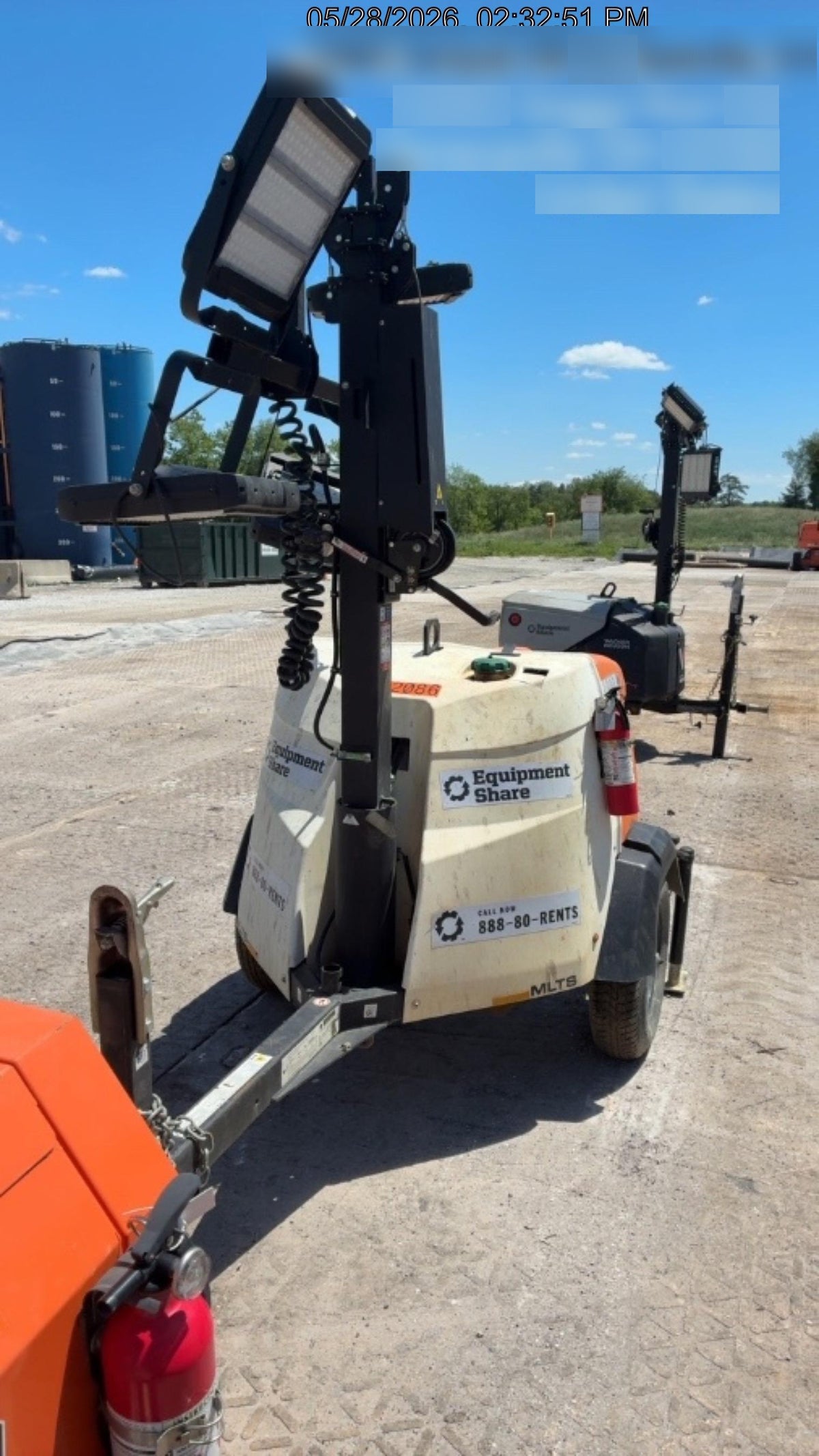 2024 Generac MLT2 Diesel, Flex Switch 120V Input, Powerzone Controller, 
(4) 320W LED Lights, 4kW Generator, 39.9 Gal Fuel Tank, 2" Ball, T3