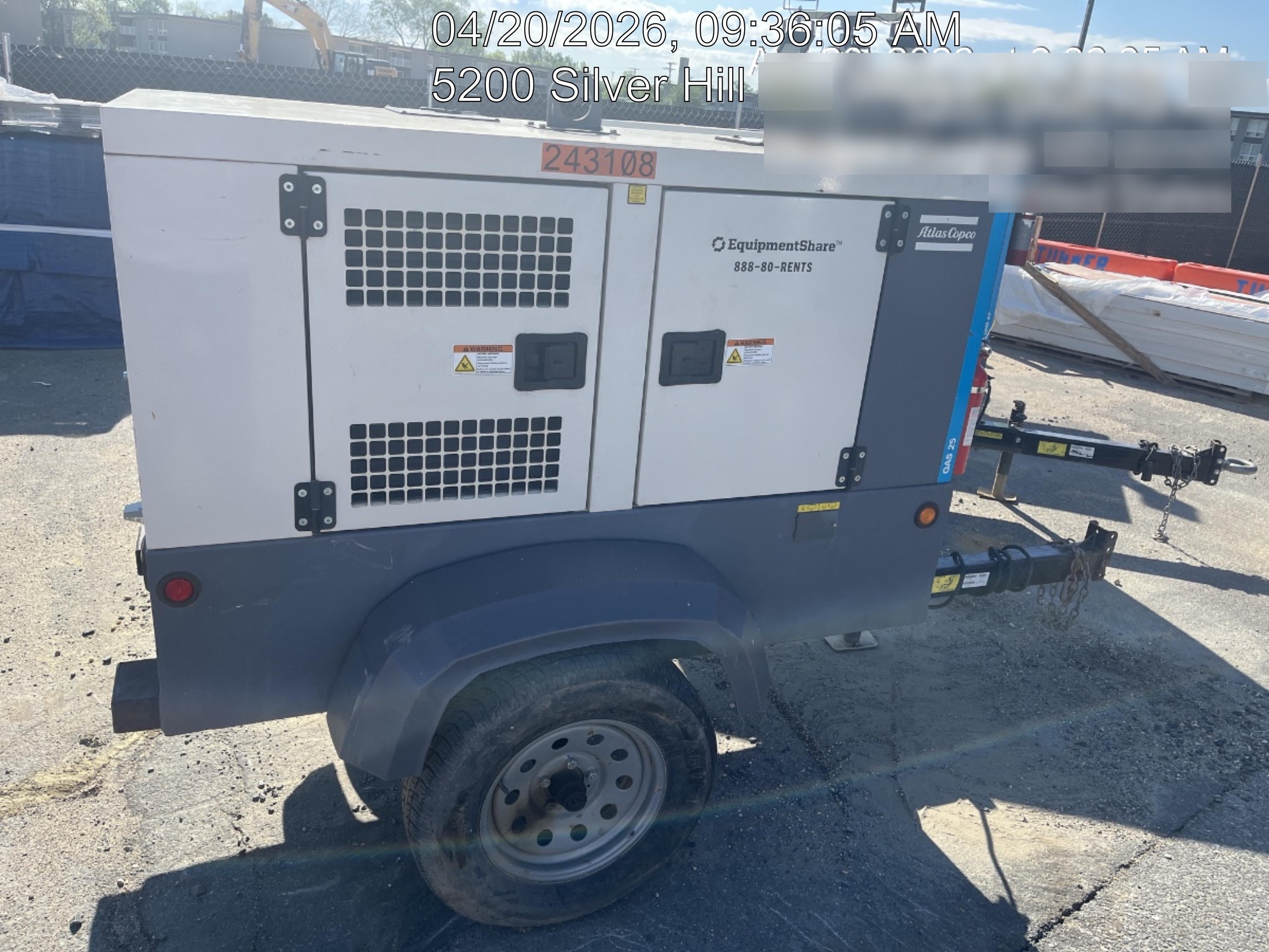 2022 ATLAS COPCO QAS25 CWK