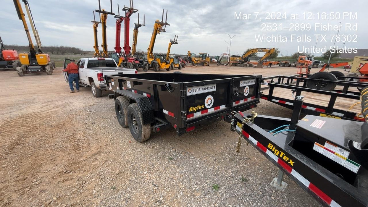 2024 BIG TEX TRAILER 14LD-14BK