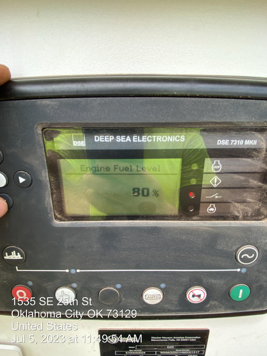 2022 WACKER NEUSON G25