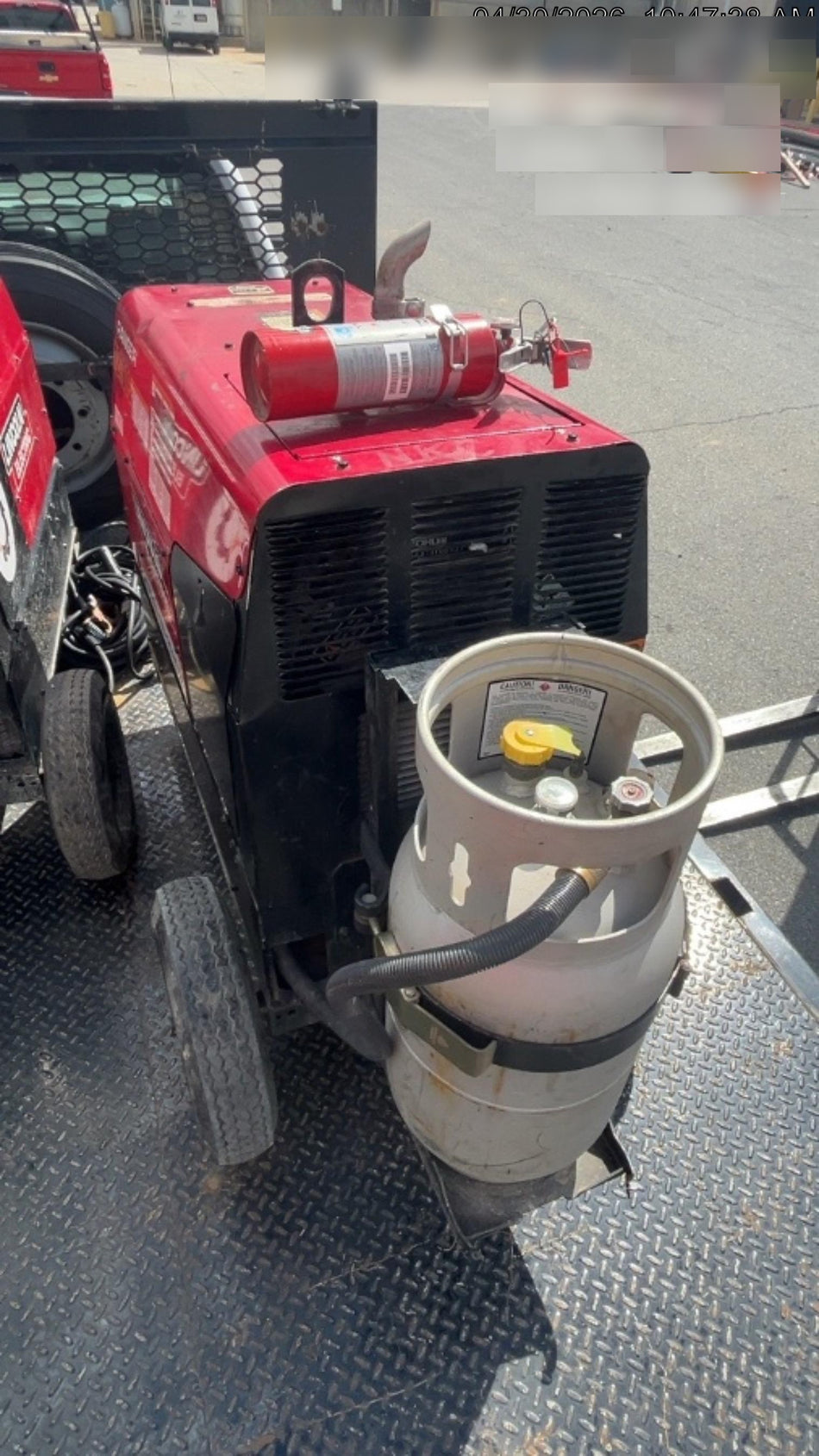 2021 Lincoln Electric Ranger 305 LPG K3430-1, Ranger 305 LPG, Undercarriage, Tank Holder & Strap, 10kw AC Gen, 25hp Kohler LPG Eng
