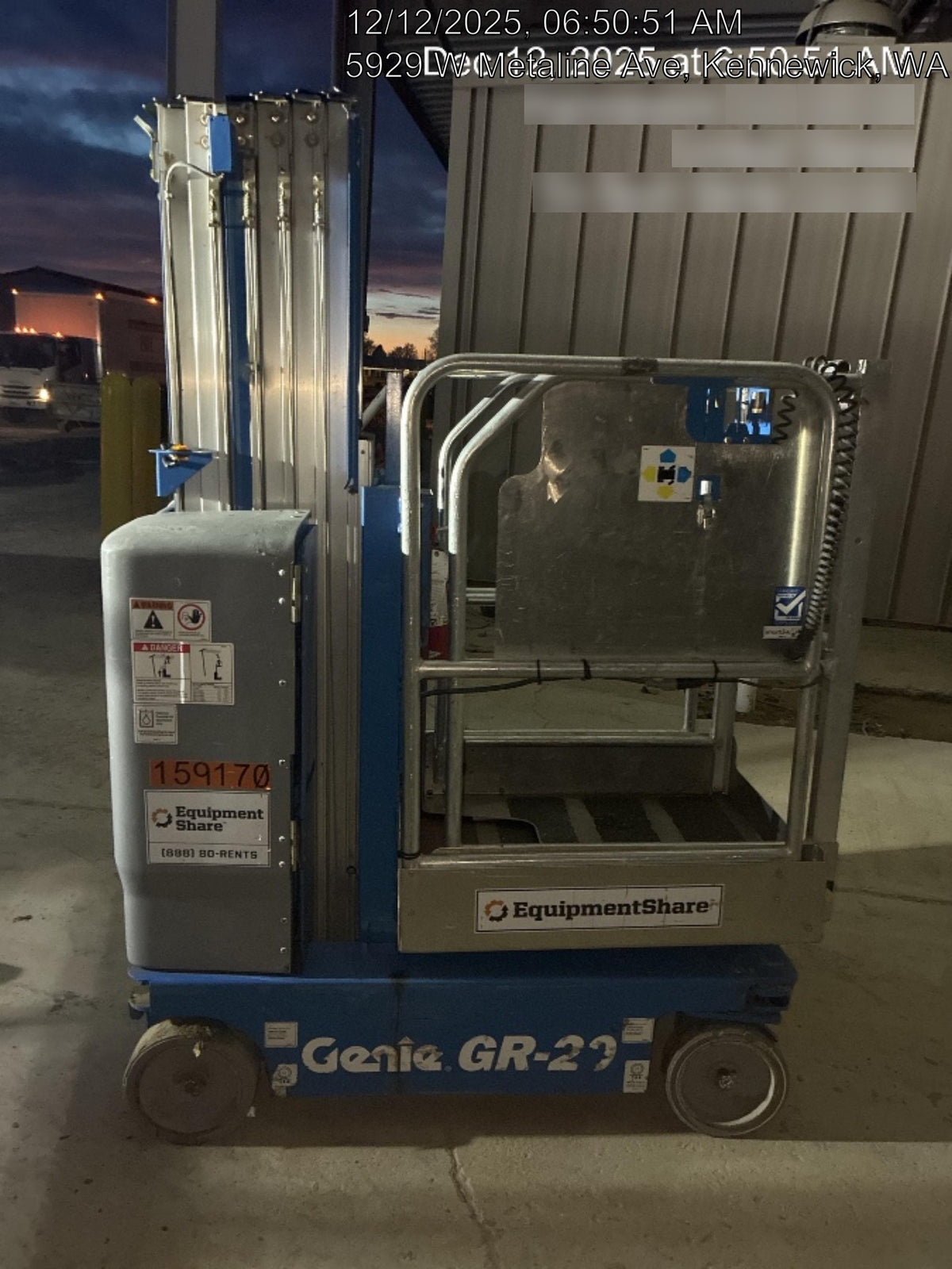 2021 GENIE GR-20