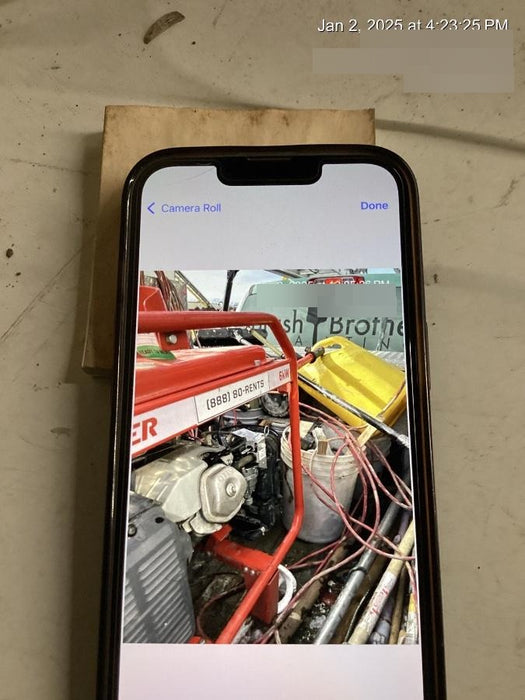 2020 Multiquip GA6HR Gen 6kW Honda GX340 GFCI Wheel Kit