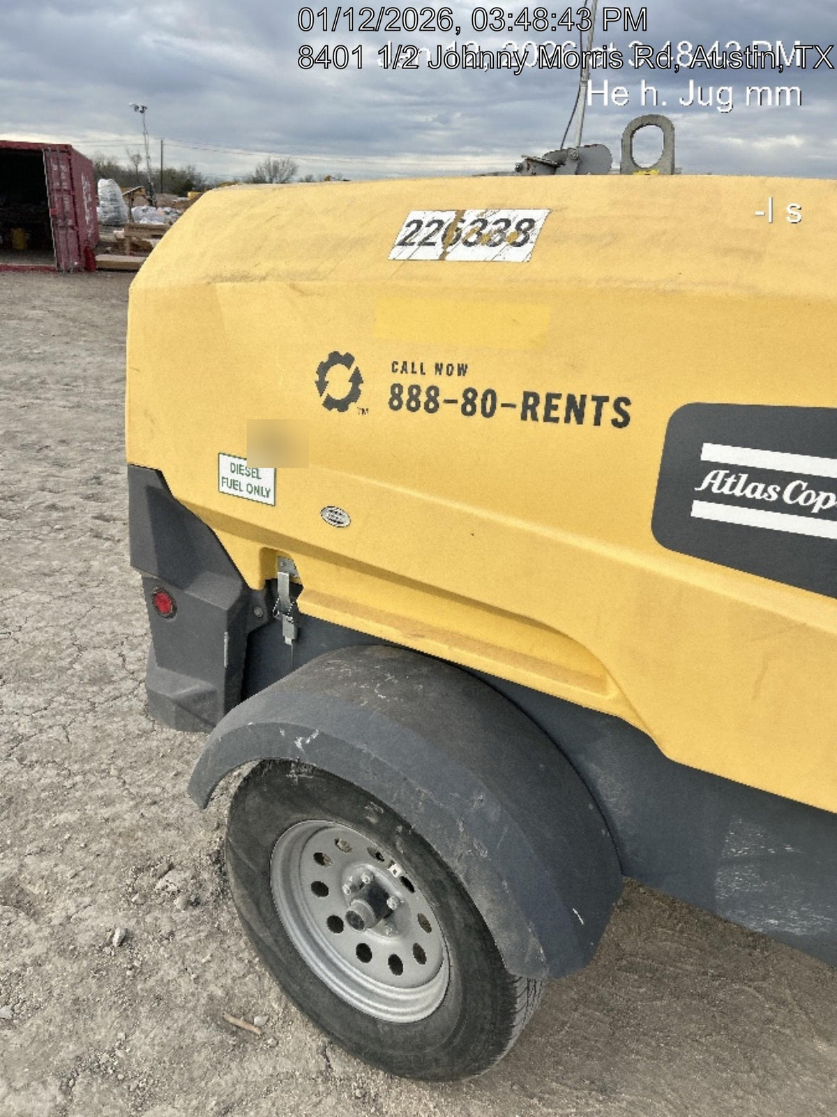 2022 ATLAS COPCO XAS188