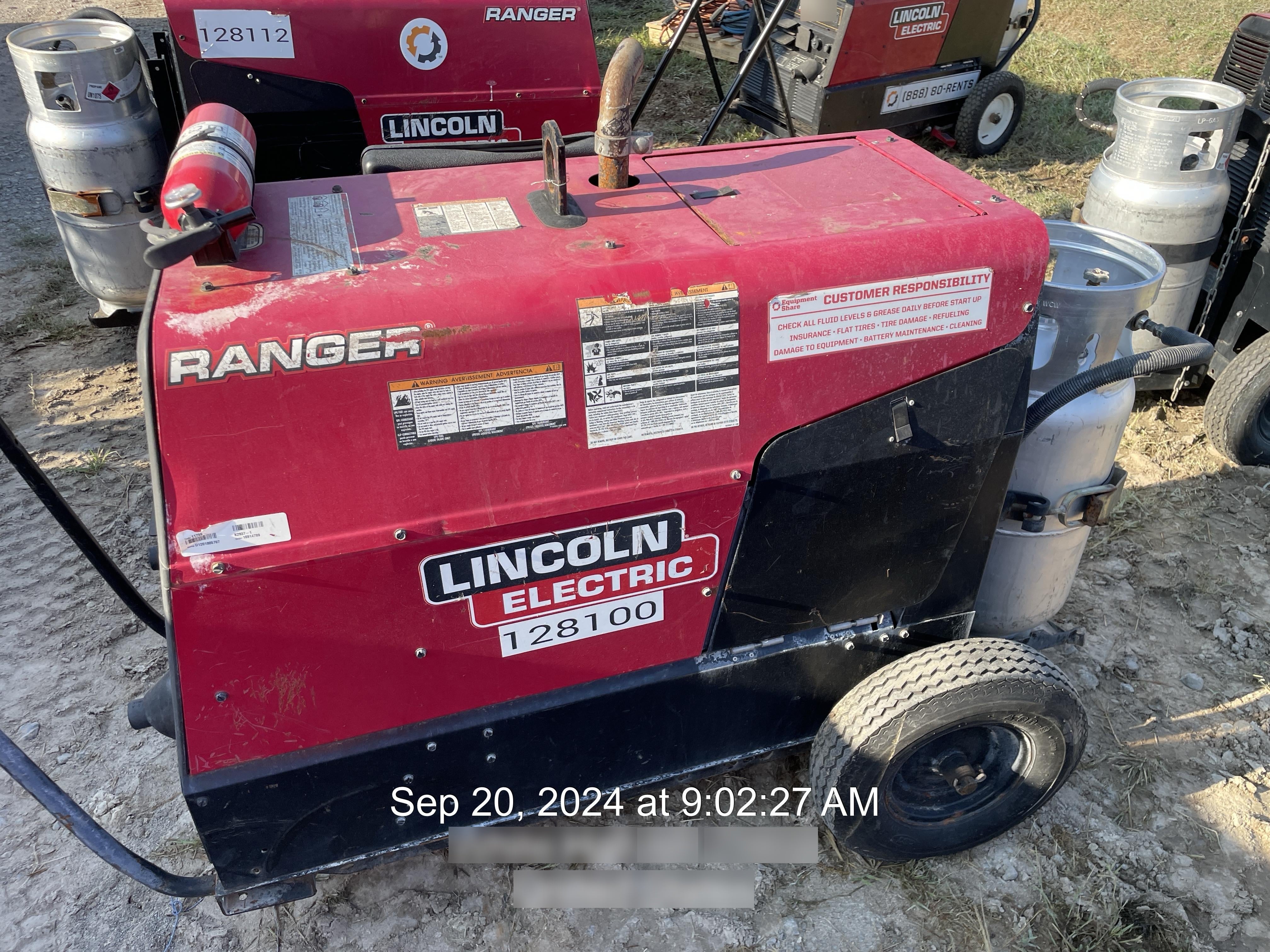 2021 LINCOLN ELECTRIC Ranger 305 LPG