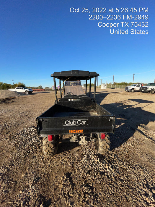 2022 Club Car CA1700D Canopy, Diesel, 4 Passenger