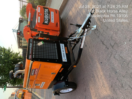 2021 Lincoln Electric Vantage 549X Ready Pak 3, ORANGE (includes trailer, cable rack, fender light kit)