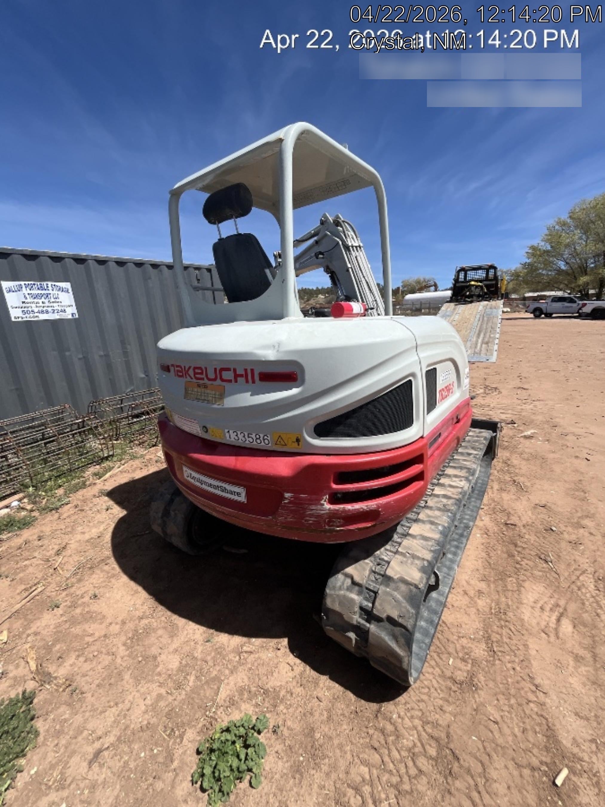 2021 TAKEUCHI TB250-2