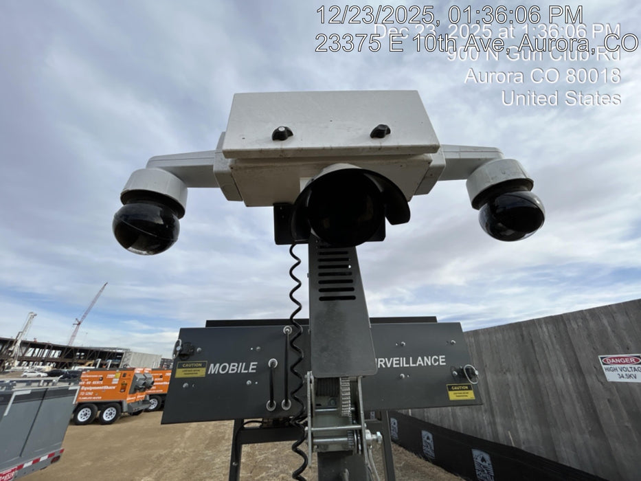 2025 NATIONAL SIGNAL Sunray Solar-Powered Mobile Integrator Tower