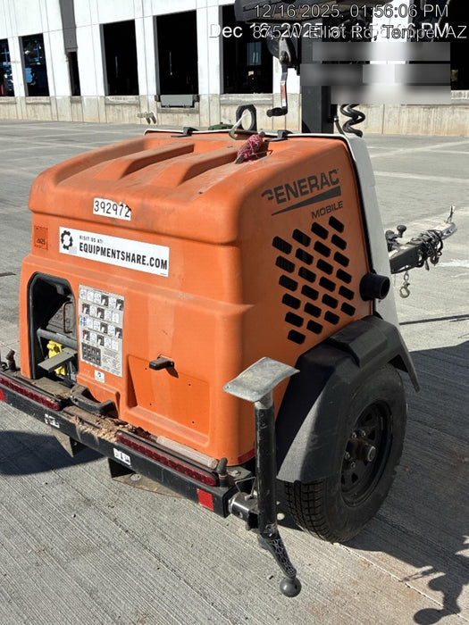 2024 Generac MLT2 Diesel, Flex Switch 120V Input, Powerzone Controller, 
(4) 320W LED Lights, 4kW Generator, 39.9 Gal Fuel Tank, 2" Ball, T3