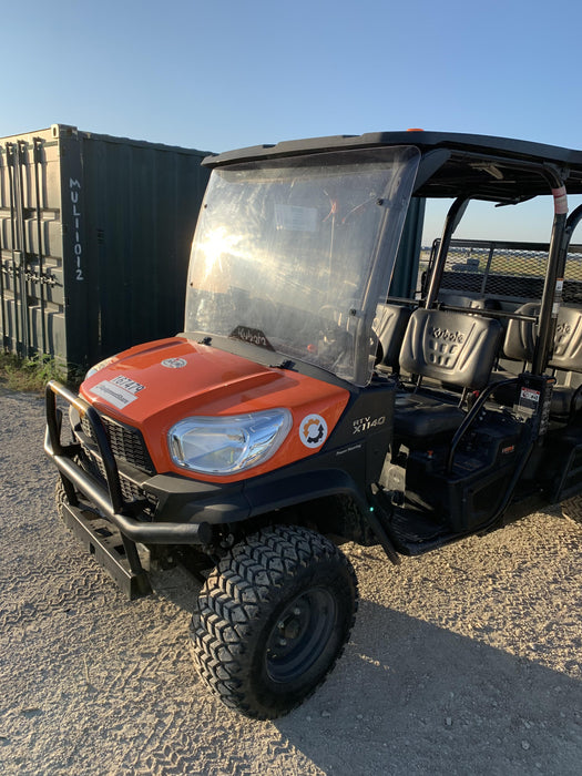 2021 Kubota RTV-X1140W-H Plastic Canopy, Windshield Acrylic Clear, LED Strobe Light, Wire Harness Kit, Back up Alarm