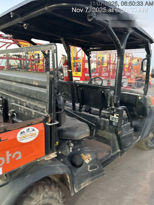 2022 Kubota RTV-X1140W-H Plastic Canopy, Windshield Acrylic Clear, LED Strobe Light, Wire Harness Kit, Back up Alarm