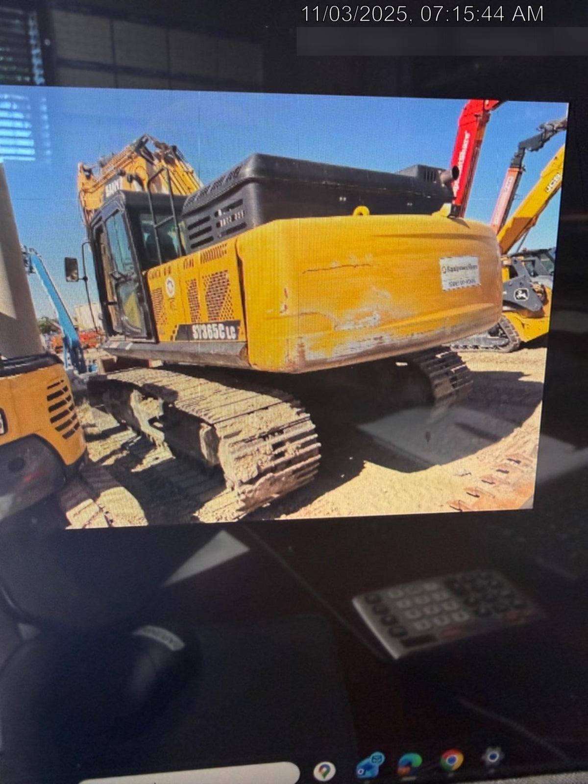 2018 SANY SY365C LC