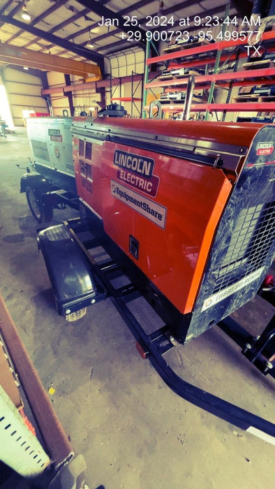 2022 Lincoln Electric LE400 Kubota V1505, Trlr, Cable Rack, Light Kit, ES Decals, T3