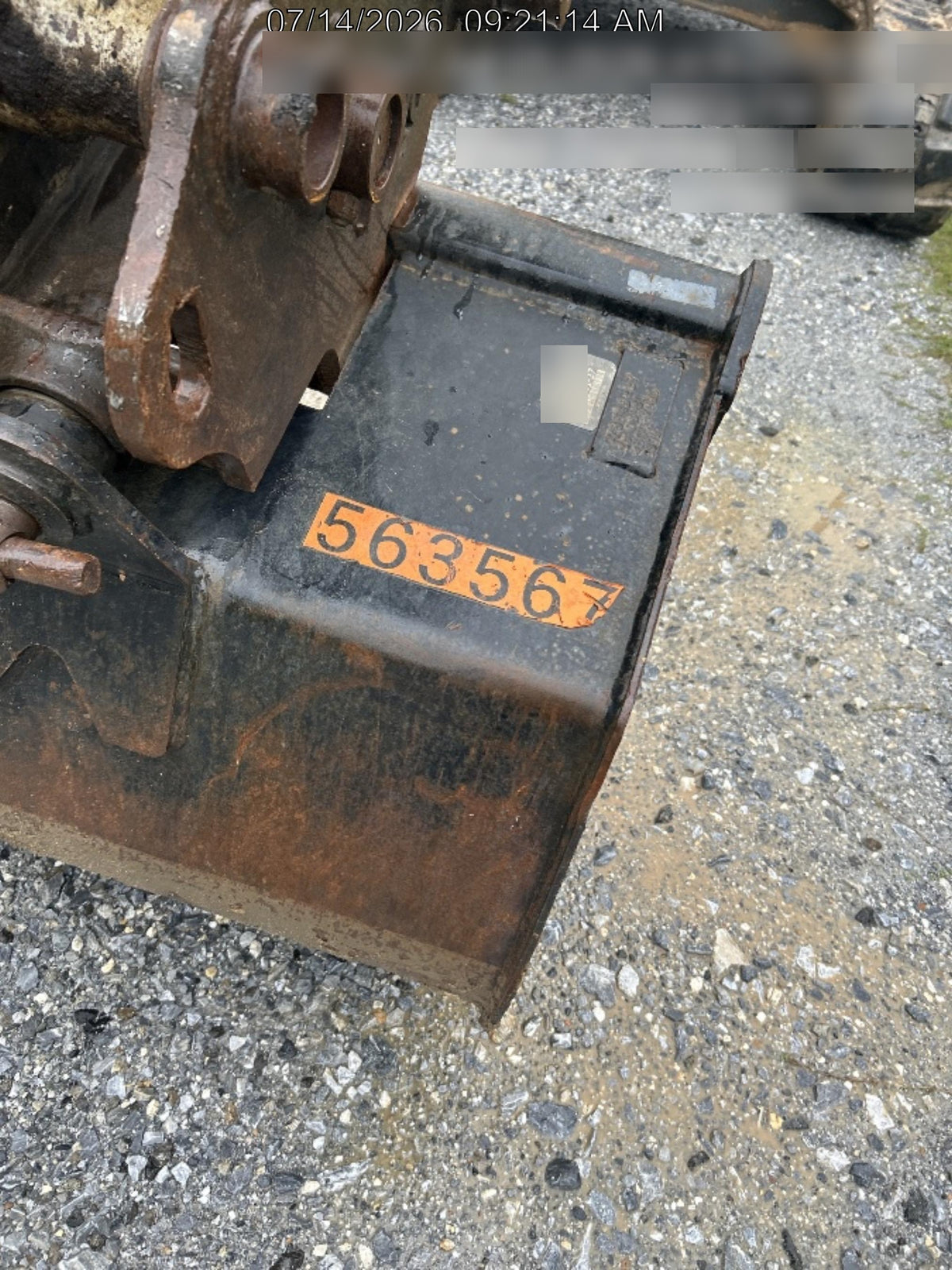 2025 TAKEUCHI 36" Bucket - Takeuchi
