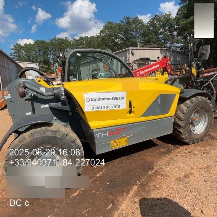2019 WACKER NEUSON TH627