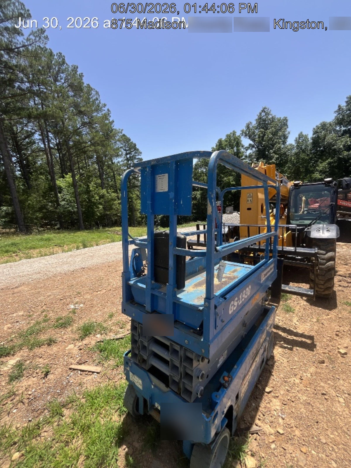 2019 Genie GS-1930 Fixed rails with chain Entry