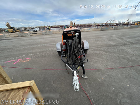 2022 Lincoln Electric LE400 Kubota V1505, Trlr, Cable Rack, Light Kit, ES Decals, T3
