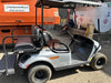 2022 Ez-Go VALOR 4 GAS EFI, PLATINUM, 
REAR SEAT KIT, ROOF, SPLIT TINTED WINDSHIELD