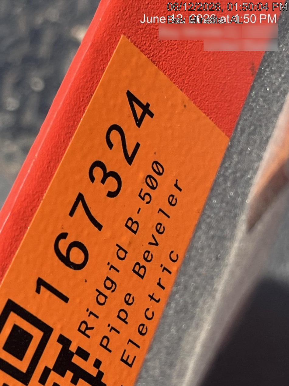 2021 RIDGID B-500