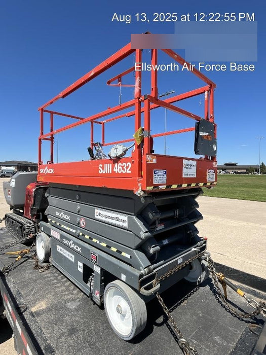 2018 Skyjack SJIII-4632 Standard Rental Specs