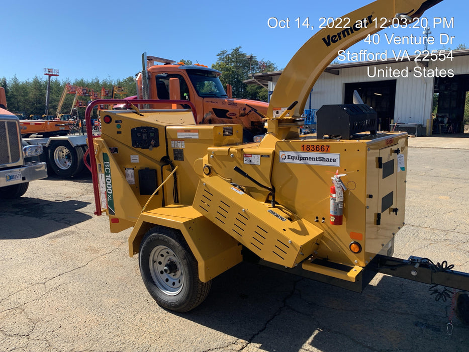 2021 VERMEER BC1000XL Diesel