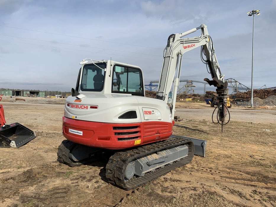 2020 Takeuchi TB290C Cab/Heat/Air, Rubber Tracks, Manual TAG QC
