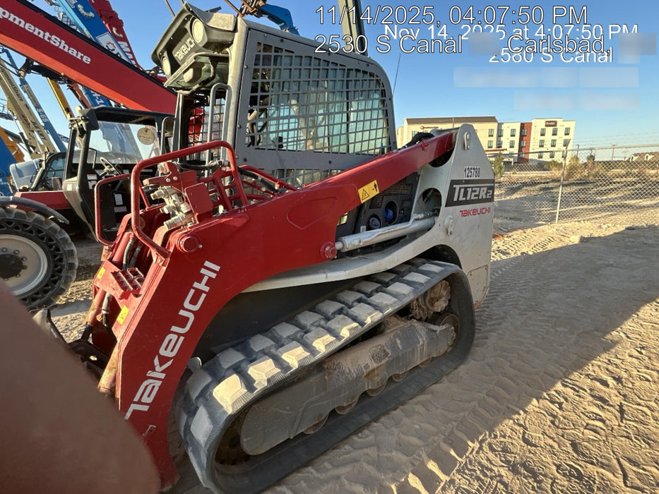 2020 Takeuchi TL12R2-CR Cab/Heat/Air, Hydraulic QC