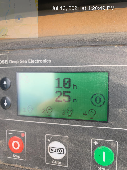 2021 Allmand NLV3GR (4) LED Light Fixture 350W, 23' Vertical Mast, 3kW Prime, Towable, Deep Sea L401, Leveling Jacks, Yanmar T4F 5.8hp