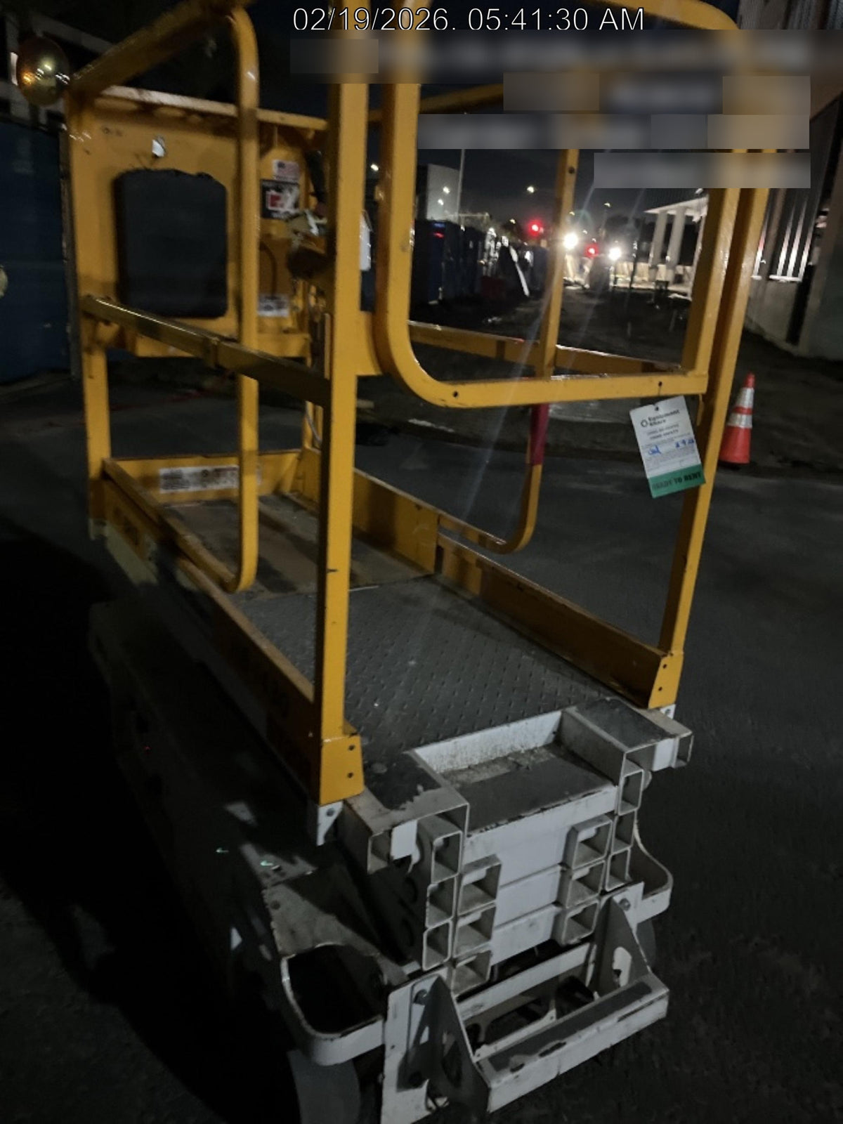 Custom Equipment HB-1430 <ul>
 <li>Hy-Brid Scissor Lift</li>
  <li>Platform capacity up to 670 lbs.</li>
  <li>Working height up to 20 ft</li>
  <li>Weighs under 1,700 lbs.</li>
  <li>Non-marking wheels </li>
</ul>