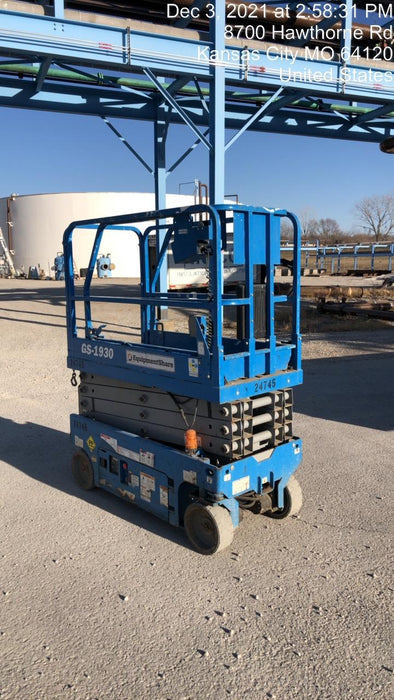 2019 Genie GS-1930 Genie GS-1930 Standard Options, EE Rated