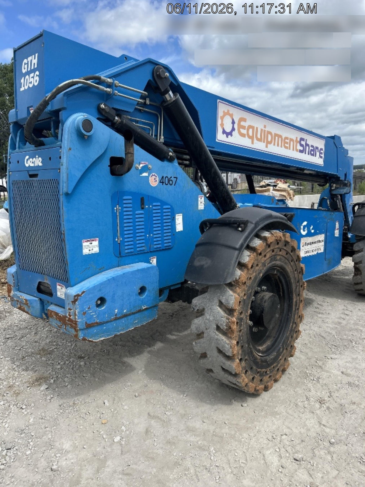 2017 Genie GTH-1056 Genie GTH1056 Telehandler