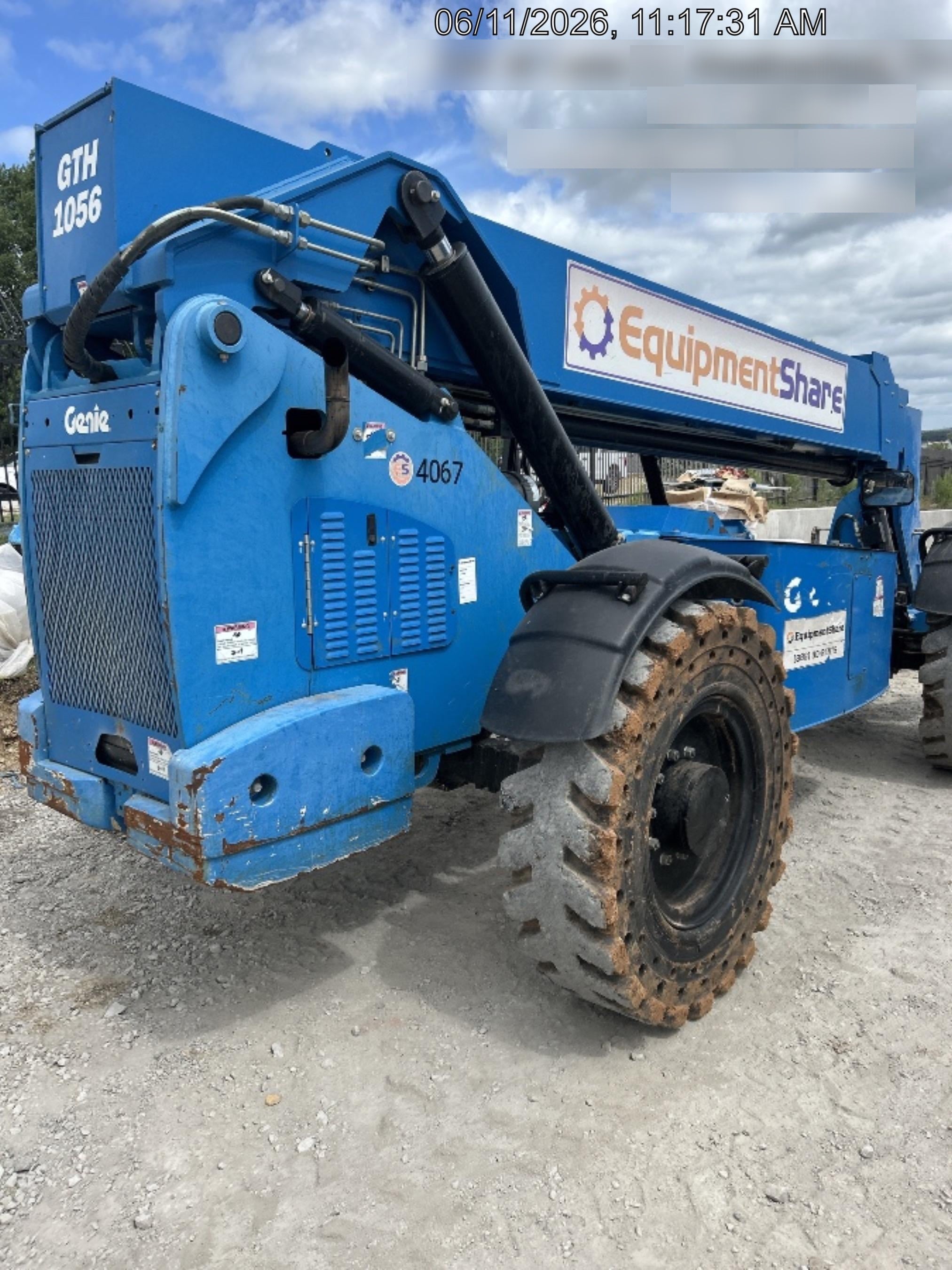 2017 Genie GTH-1056 Genie GTH1056 Telehandler