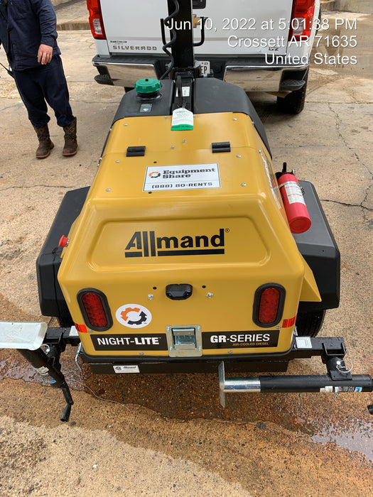 2022 Allmand NLV3GR LED Light Tower
