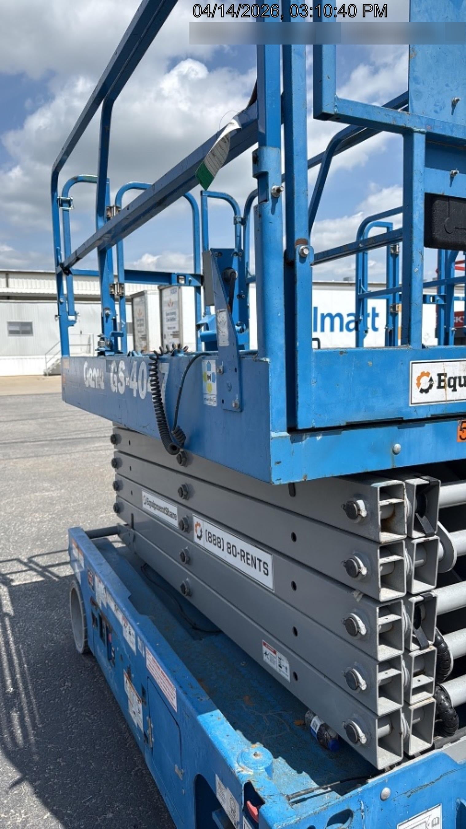 2016 Genie GS-4047 Standard Rental Specs