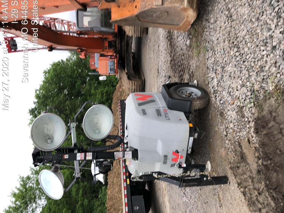 2018 Wacker Neuson LTV6L-MH Wacker Neuson LTV6L Mobile Light Tower w/Fuel Level Sensor Installed