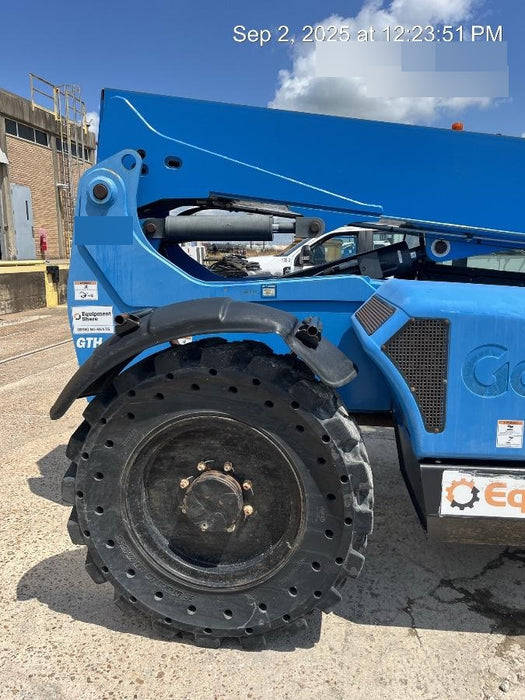 2019 Genie GTH-636 Cab/Heat/AC, Solid RT Tires, LED Work Lights, Beacon 60" QA Carriage, 48" Forks