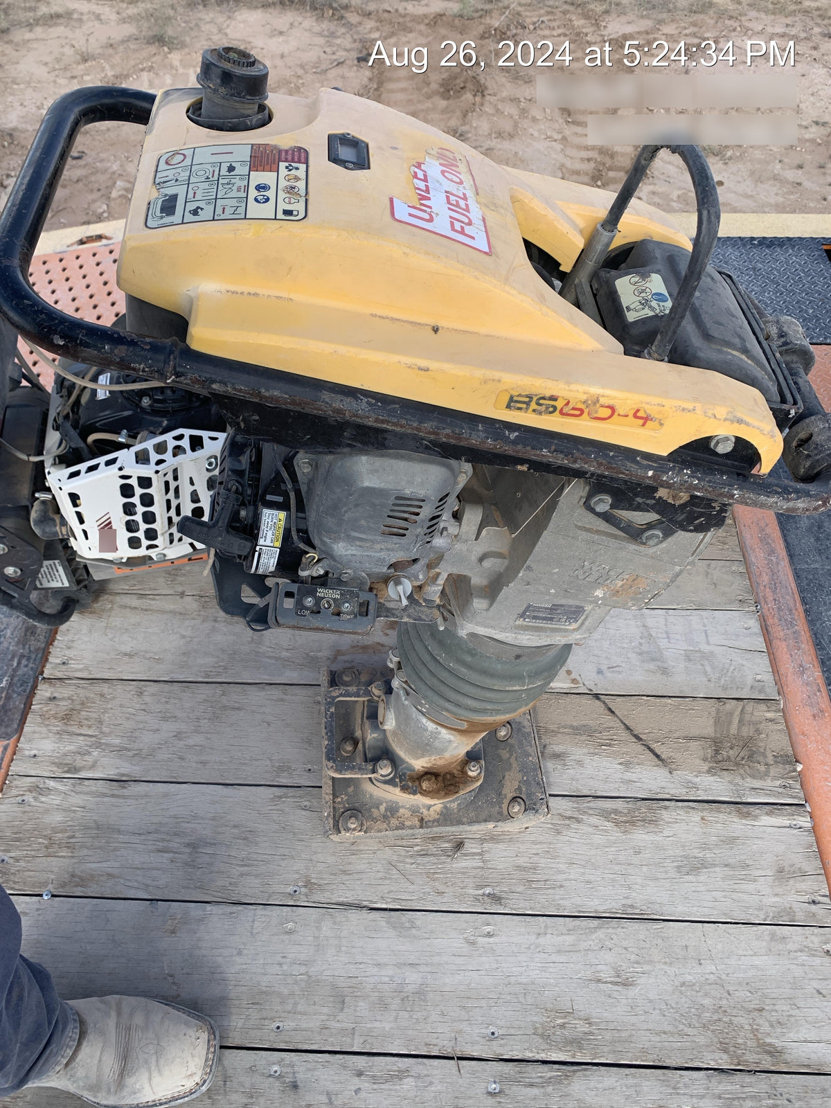 2019 WACKER NEUSON BS60-4As