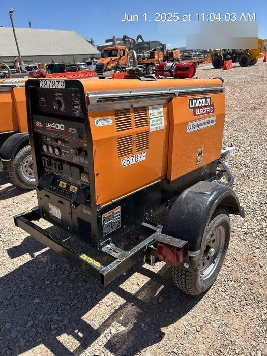 2023 Lincoln Electric LE400 Kubota V1505, Trlr, Cable Rack, Light Kit, ES Decals, T3