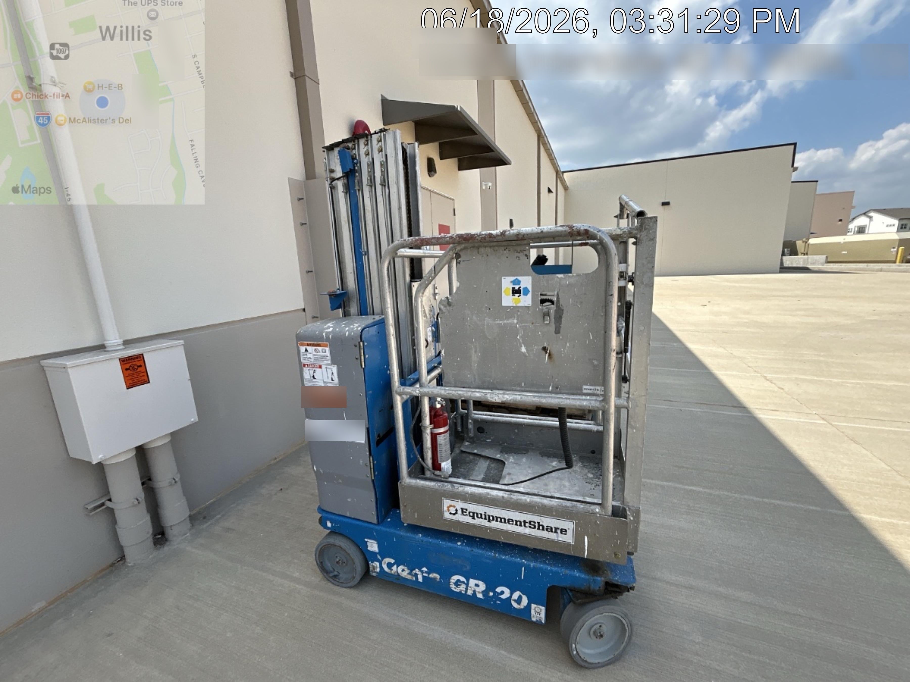 2019 GENIE GR-20