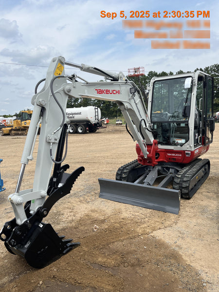 2025 TAKEUCHI TB235-2CR