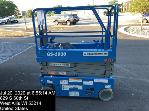 2020 Genie GS-1930 Standard Machine