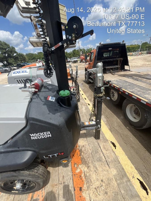 2024 Wacker Neuson LTT4 Diesel, Kohler KDW702, Deep Sea Controller, Auto Start, LED 320W, Bypass Outlet, T3