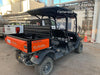 2022 Kubota RTV-X1140W-H Plastic Canopy, Windshield Acrylic Clear, LED Strobe Light, Wire Harness Kit, Back up Alarm